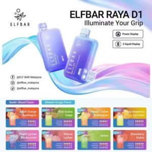 ELFBAR RAYA D1 13000 Puffs